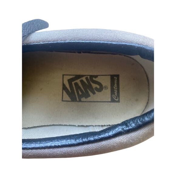 Men’s Hula Girls Vans Shoes Size 10.5 Lace Up Green Grey main image 9